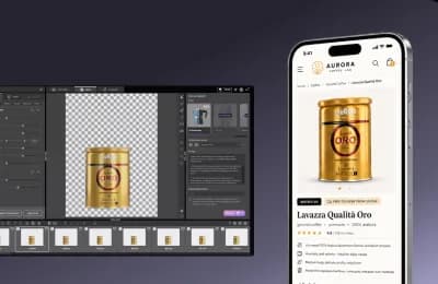 End-to-end product photography automation - from capture in Orbitvu Station to a published product page