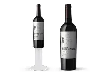 Product photography of wine bottles with ALPHASHOT XL WINE