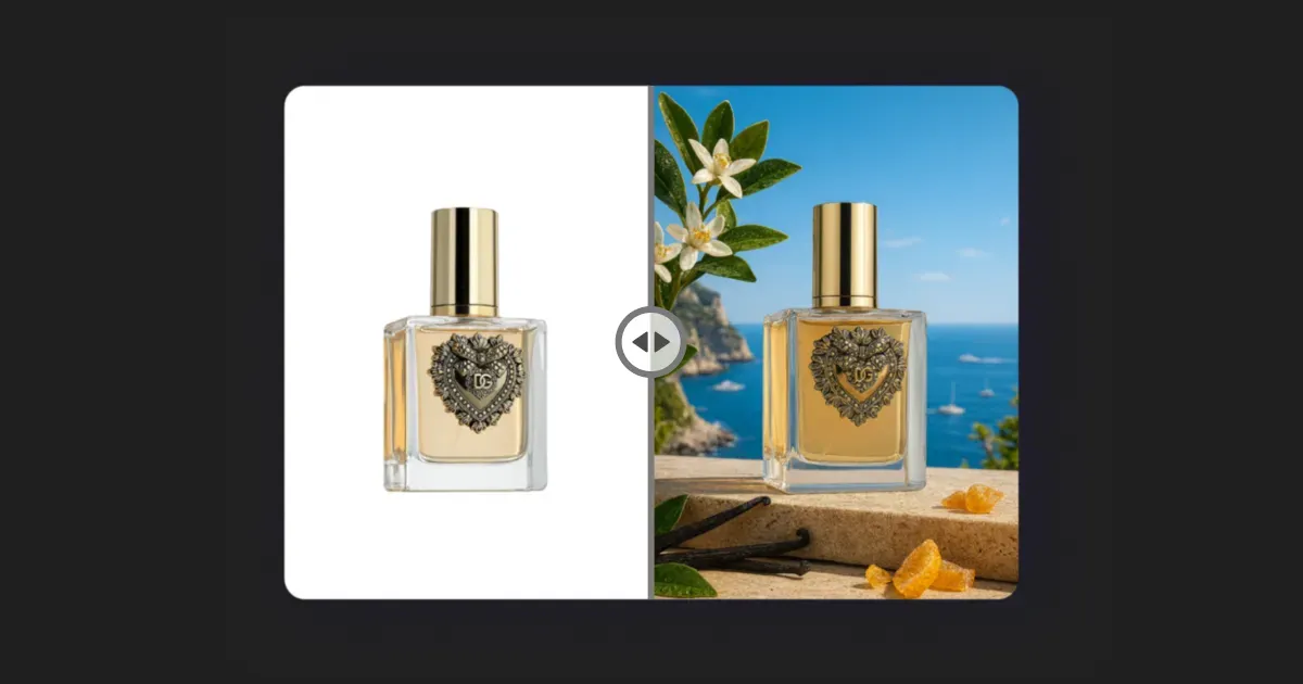 State of generative AI technology for product photography: creating lifestyle perfume shots with AI