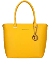 Yellow handbag for the fashion industry