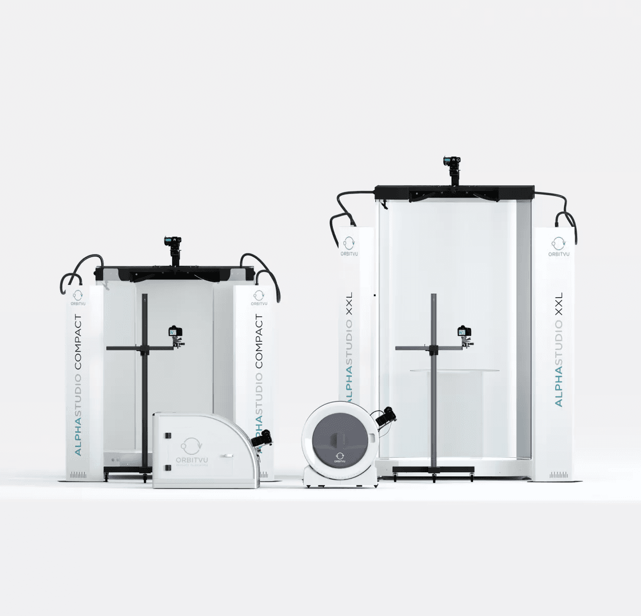 Orbitvu AlphaStudio device lineup
