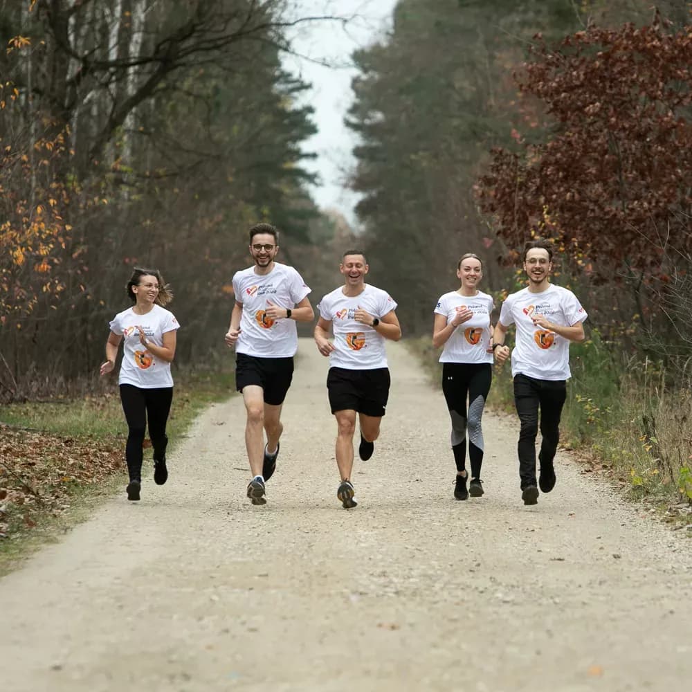 Team running