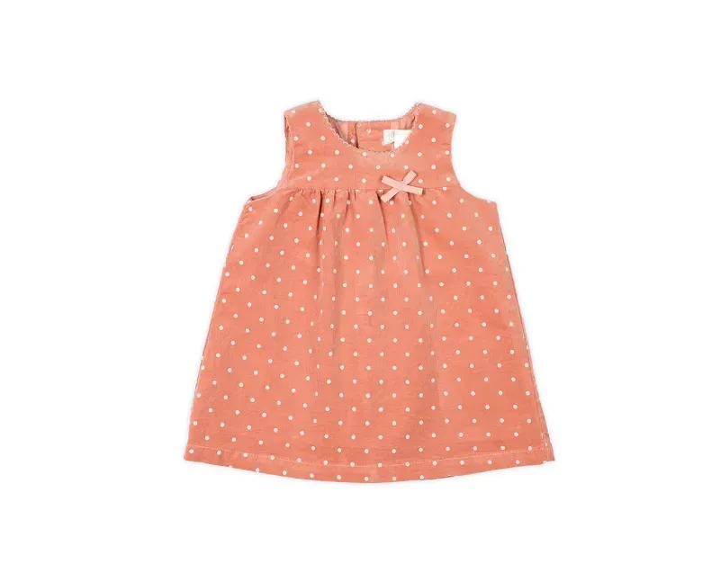 Pink dress flat lay packshot