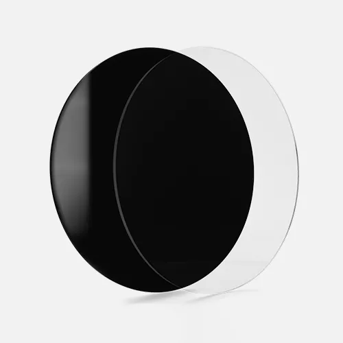 Black, white, or glass table