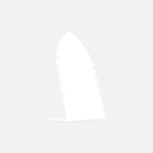 Nylon string support for earrings