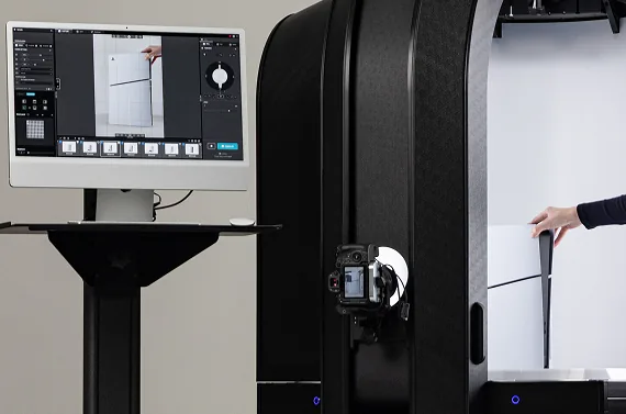 Flexible camera positioning on Alphashot XL G2