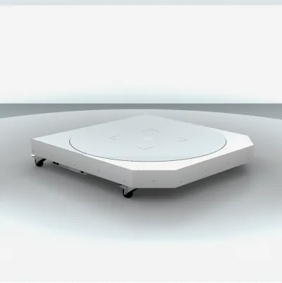 Backlit turntable