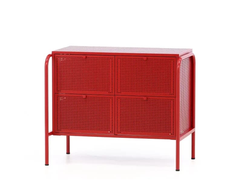 Red cabinet packshot
