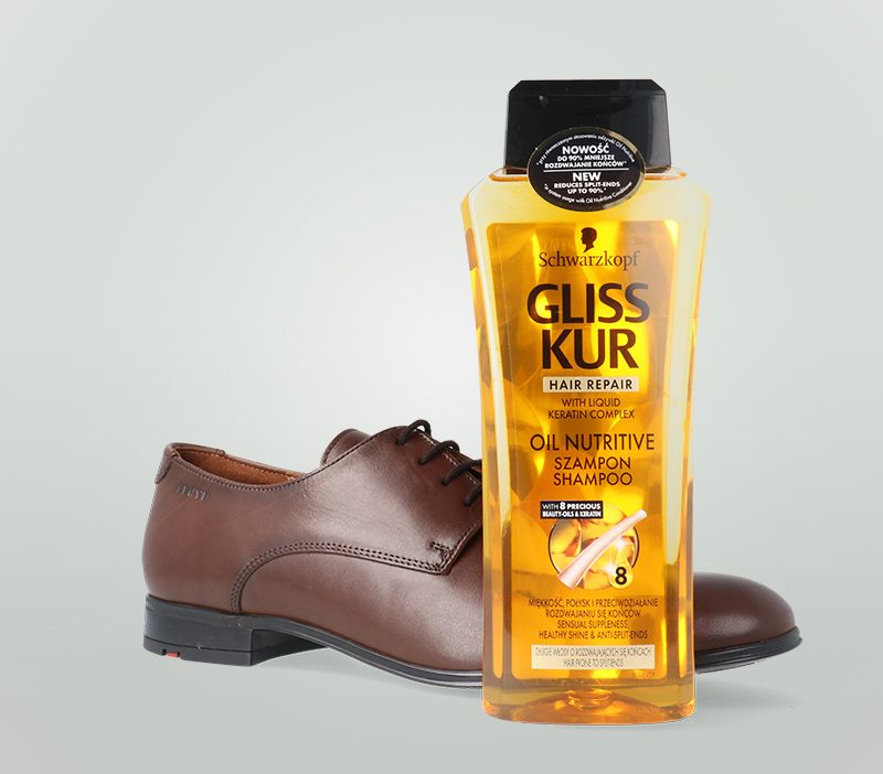 Here, the background is more attractive than the product!