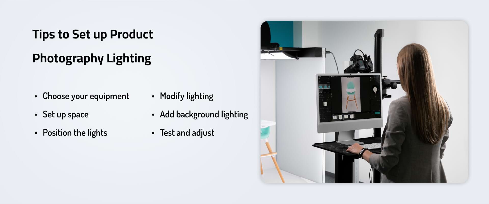 Tips to Set up Product Photography Lighting Tips to Set up Product Photography Lighting