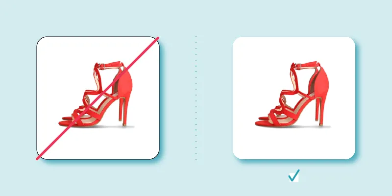 No frames for Google Shopping