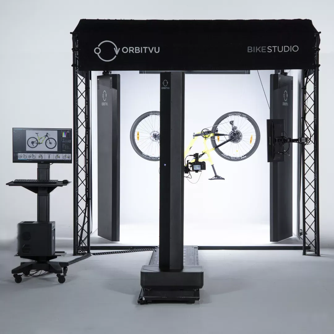 Orbitvu Bike studio 360 Product Photography Booth