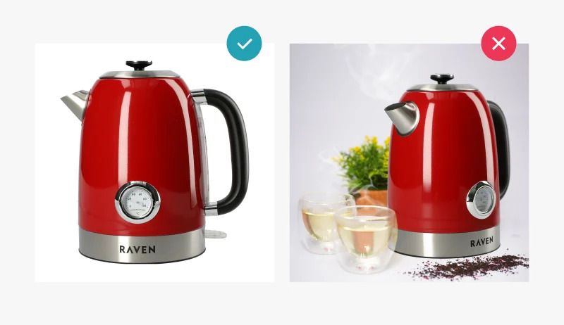 good and bad example of the main image for amazon good and bad example of the main image for amazon