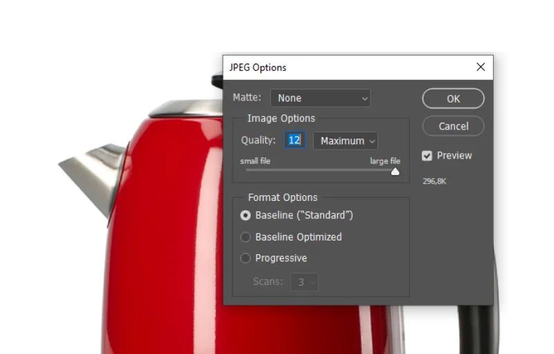 infographic: size of the image for amazon Image processing software