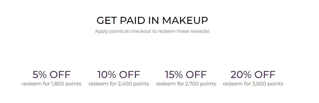 Tarte perks and discounts