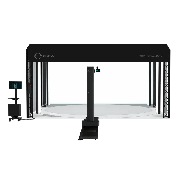 Modular 360 Studio Booth for Large Product Photography