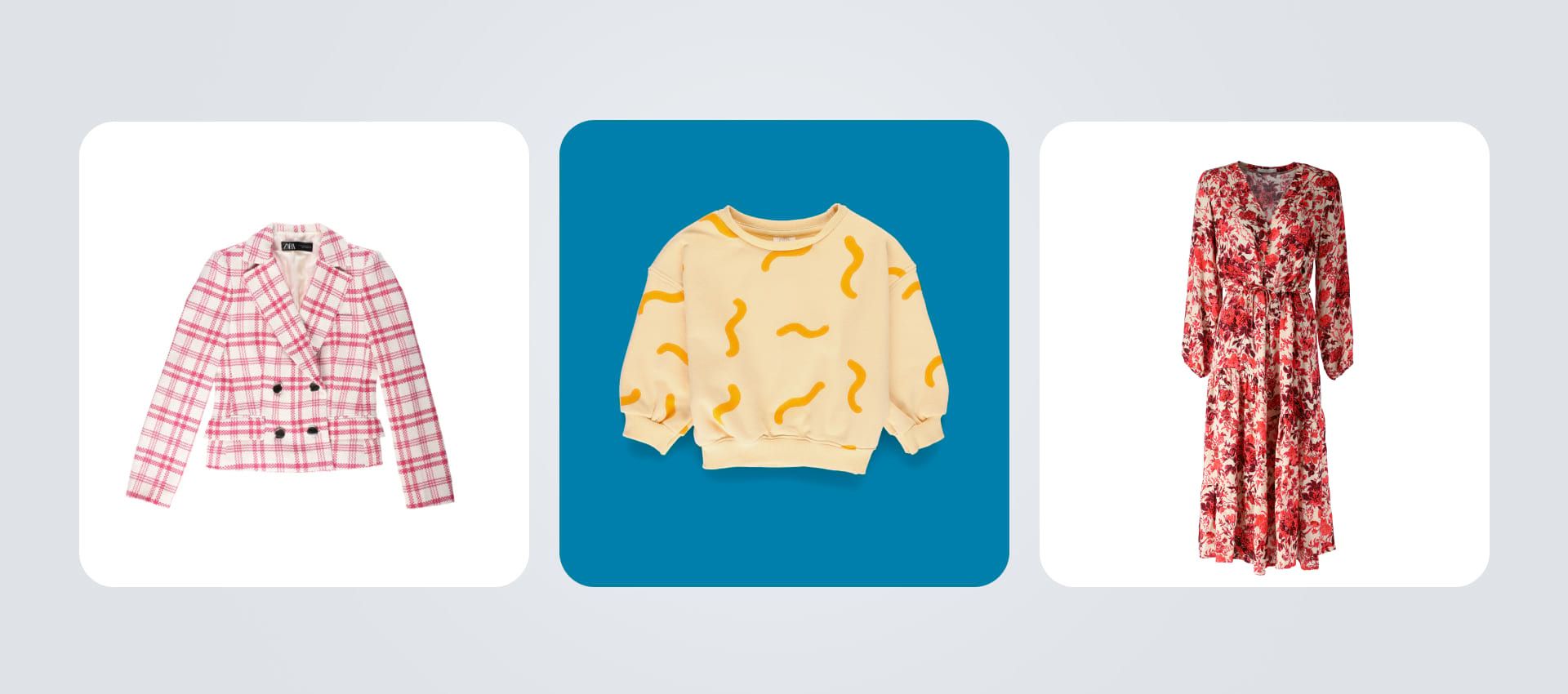 An example of a packshot, flat lay and ghost mannequin photography