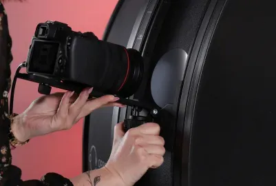 Professional Camera and Lighting Setup