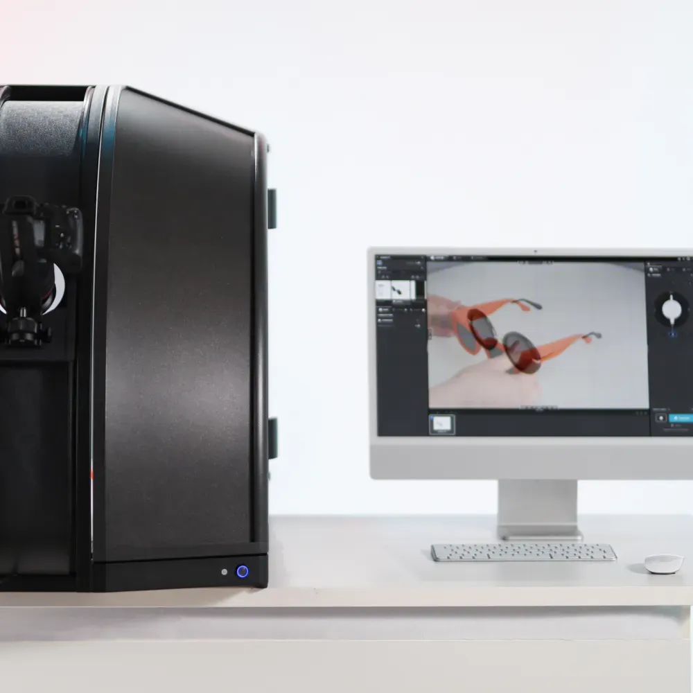 Live Preview of Sunglasses Photo Shoot on Automated Studio