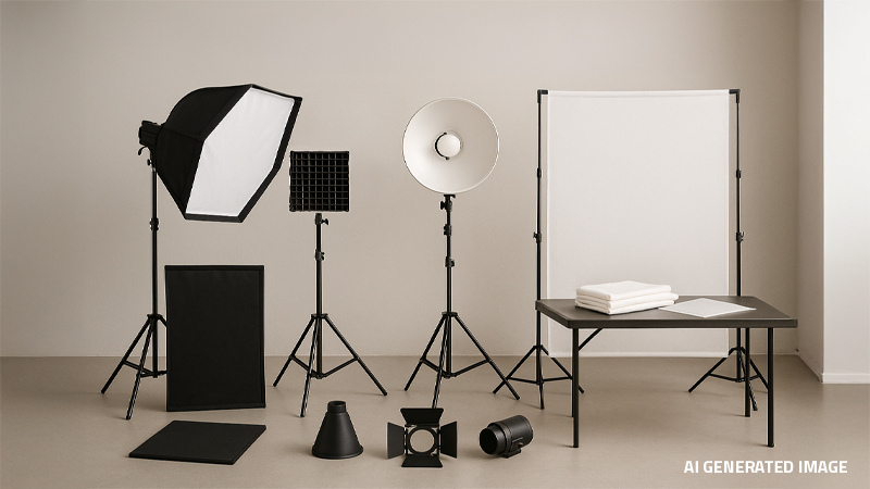 image of diy product photography studio