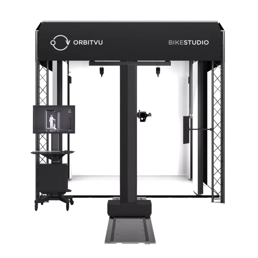 Professional Bike Photography Booth Setup