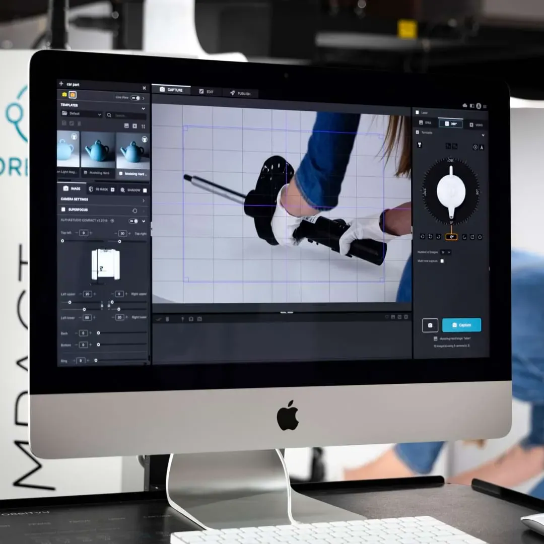 Orbitvu Software Interface