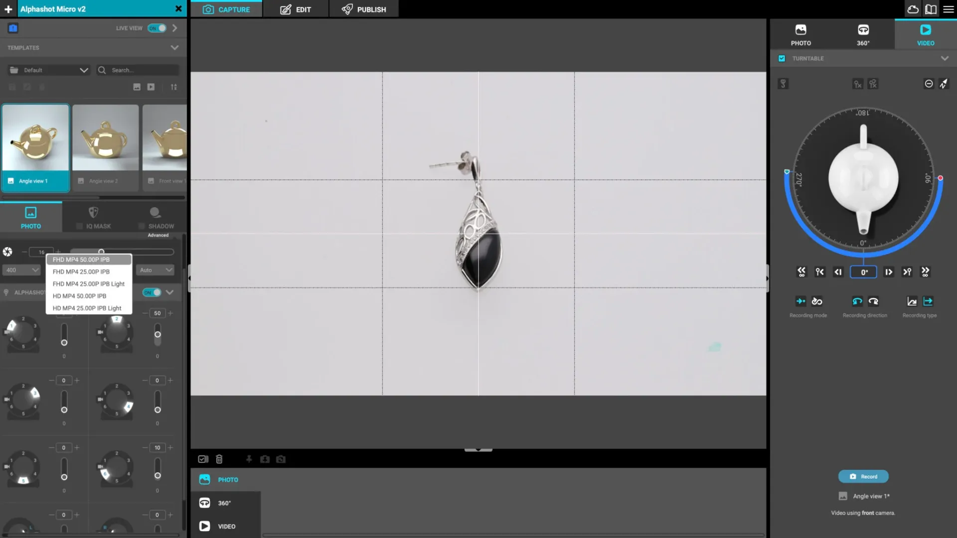 Orbitvu Station - compatible with the new Alphashot Micro v3