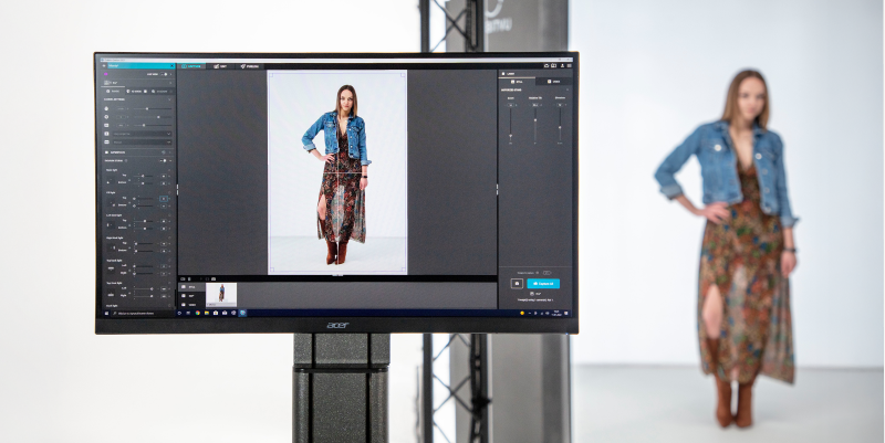 Fusion of AI technology with traditional photography trend 2025 example