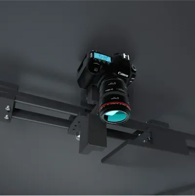  Canon DSLR Mounted on Overhead Studio Rail for Top-Shot