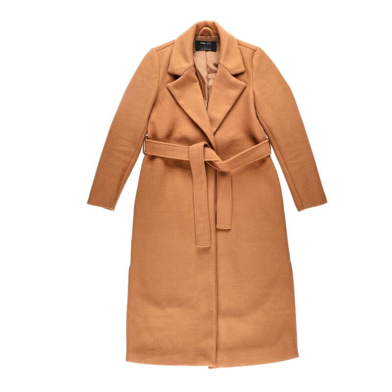 coat flatlay product potography