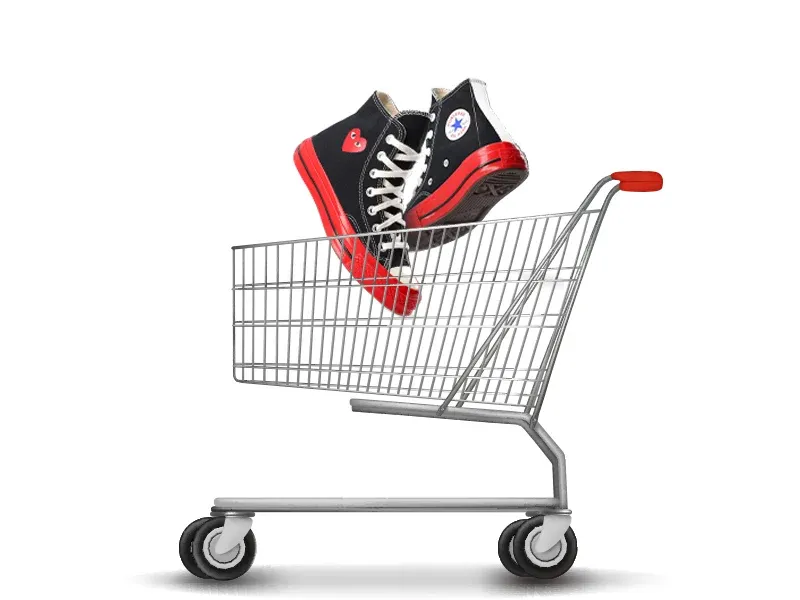 Shopping trolley and product Shopping trolley and product