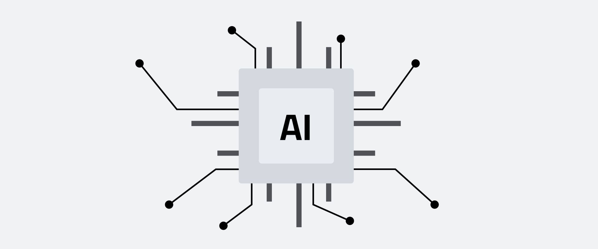 An illustration of AI technology An illustration of AI technology
