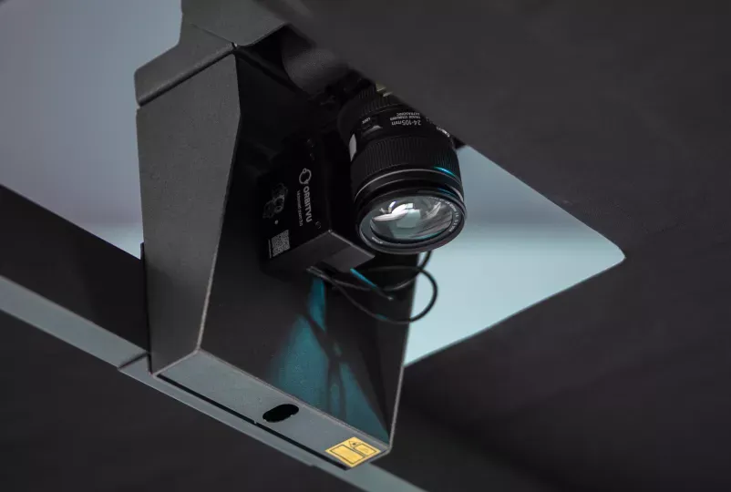 Canon DSLR Camera Mounted in Automated Orbitvu Photo System