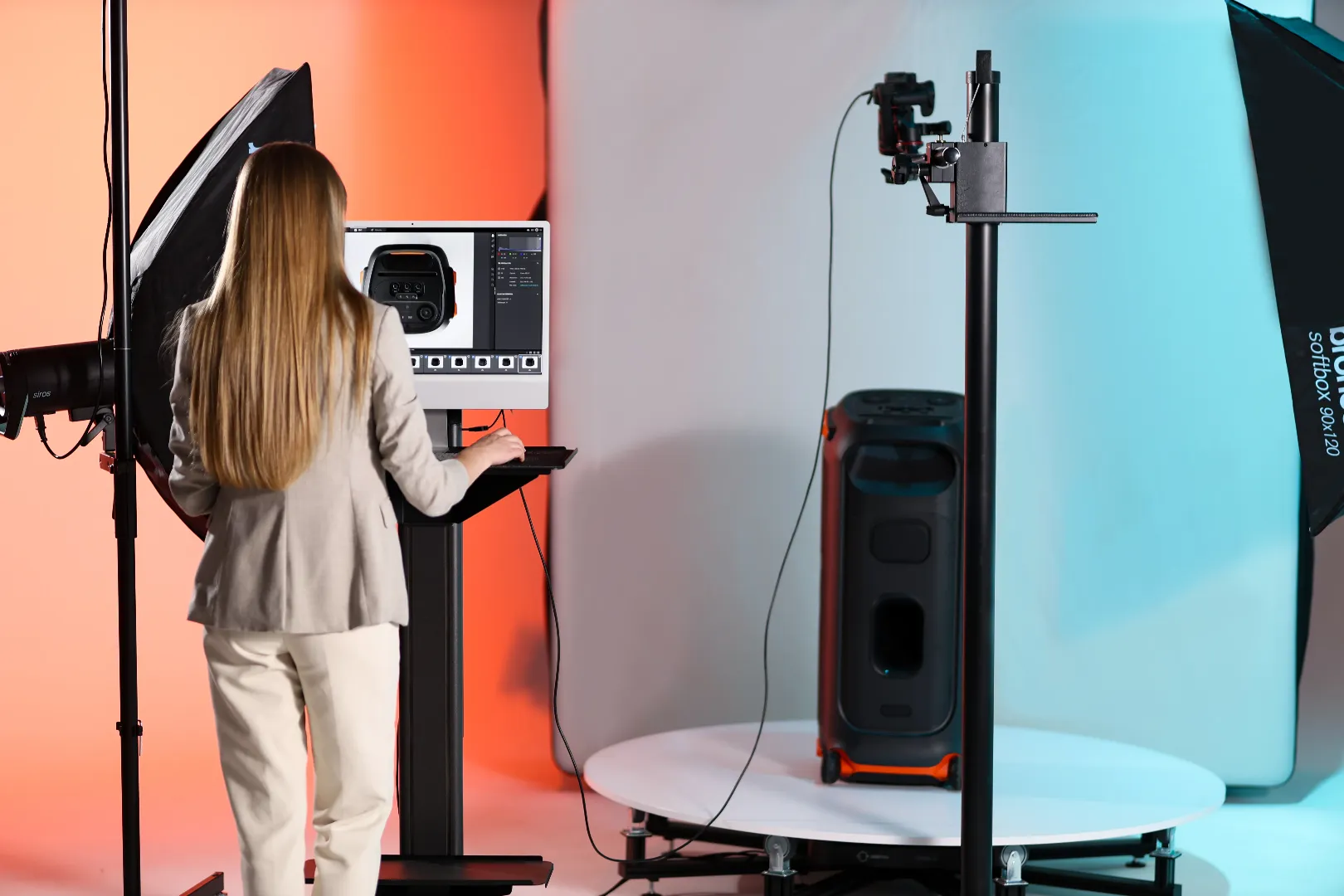 Professional 360 Product Photography Setup for E-commerce