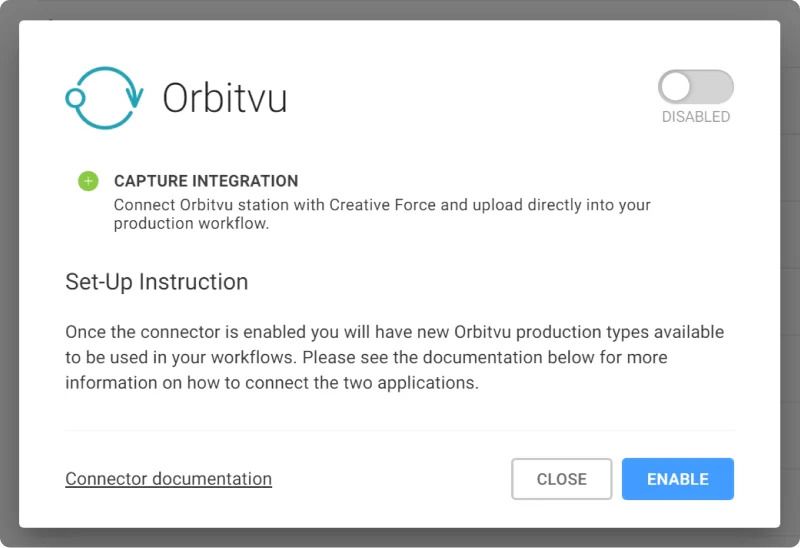 Orbitvu and Creative Force Orbitvu and Creative Force