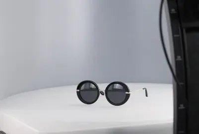 Product Photography of Round Sunglasses