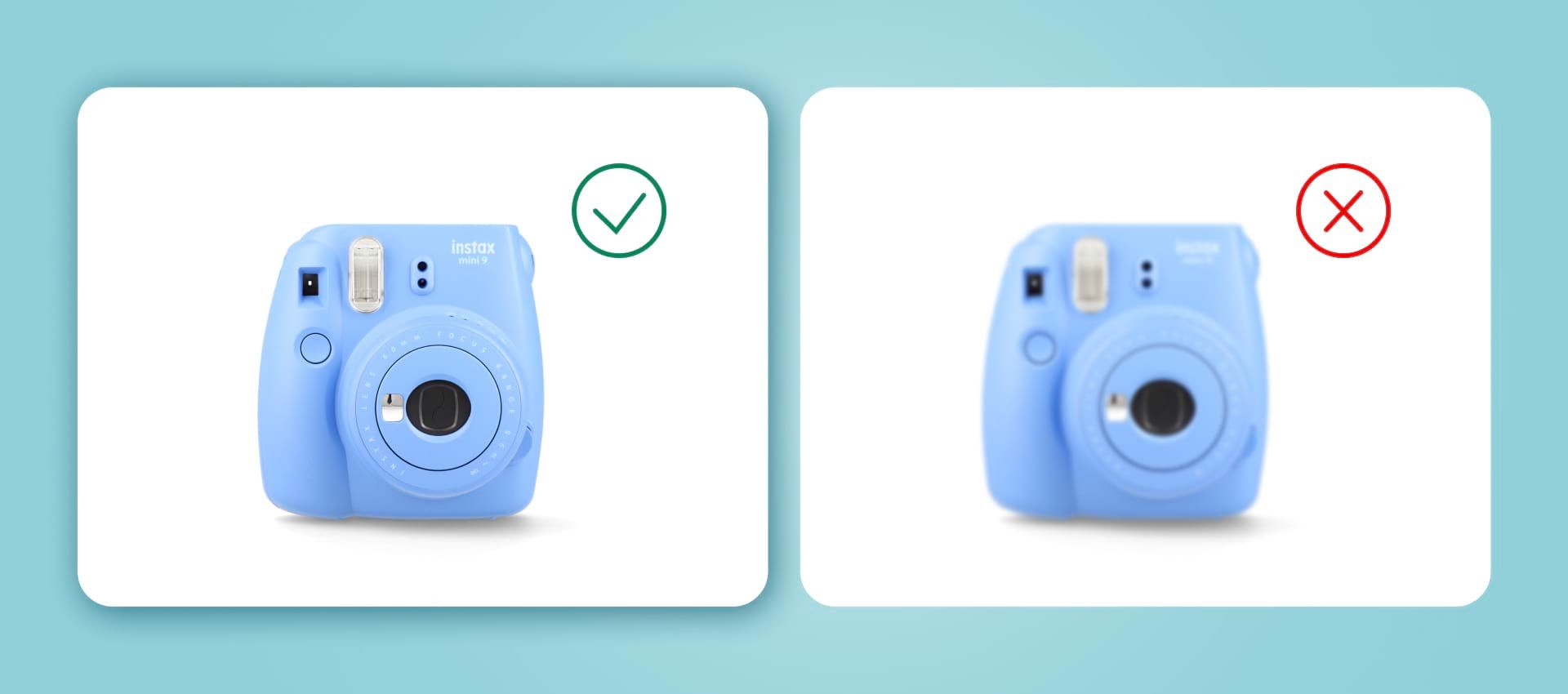 Blurry image product photo