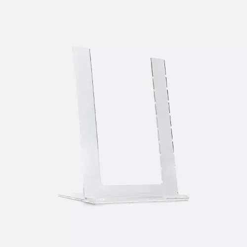 Clear Acrylic Earring Display Stand for Product Photography