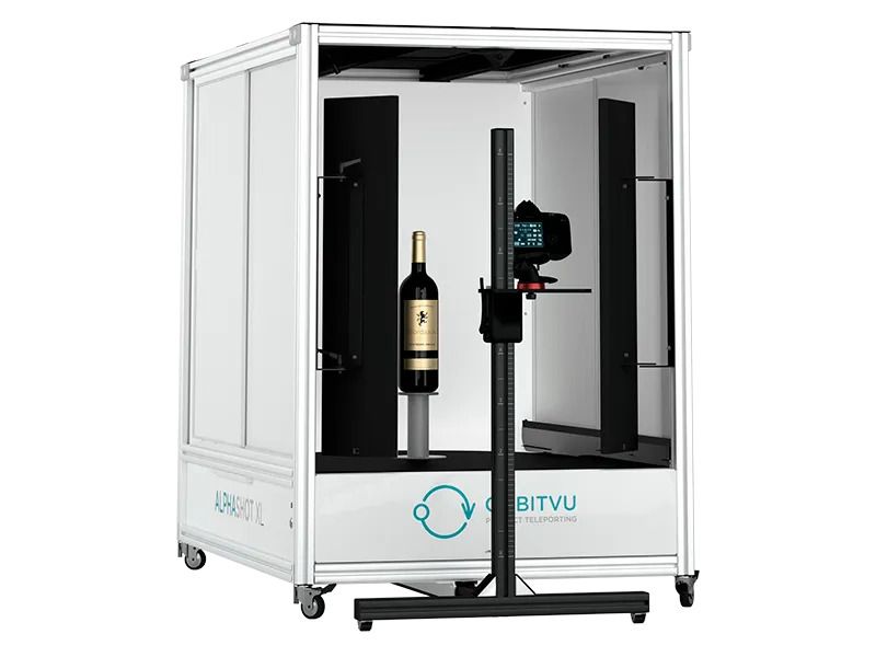 Device for bottle photography Device for bottle photography