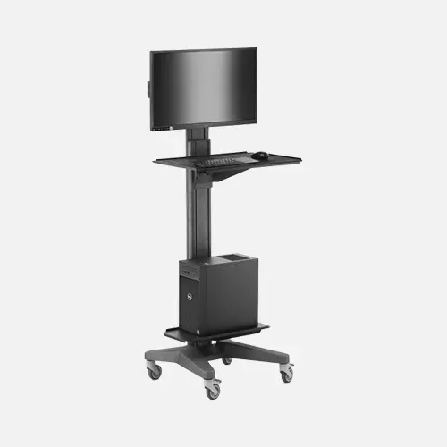 Mobile Workstation Computer Cart for Photo Studio