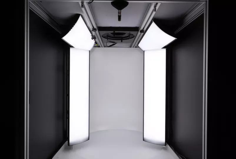 Professional Product Photography Studio Lighting Interior