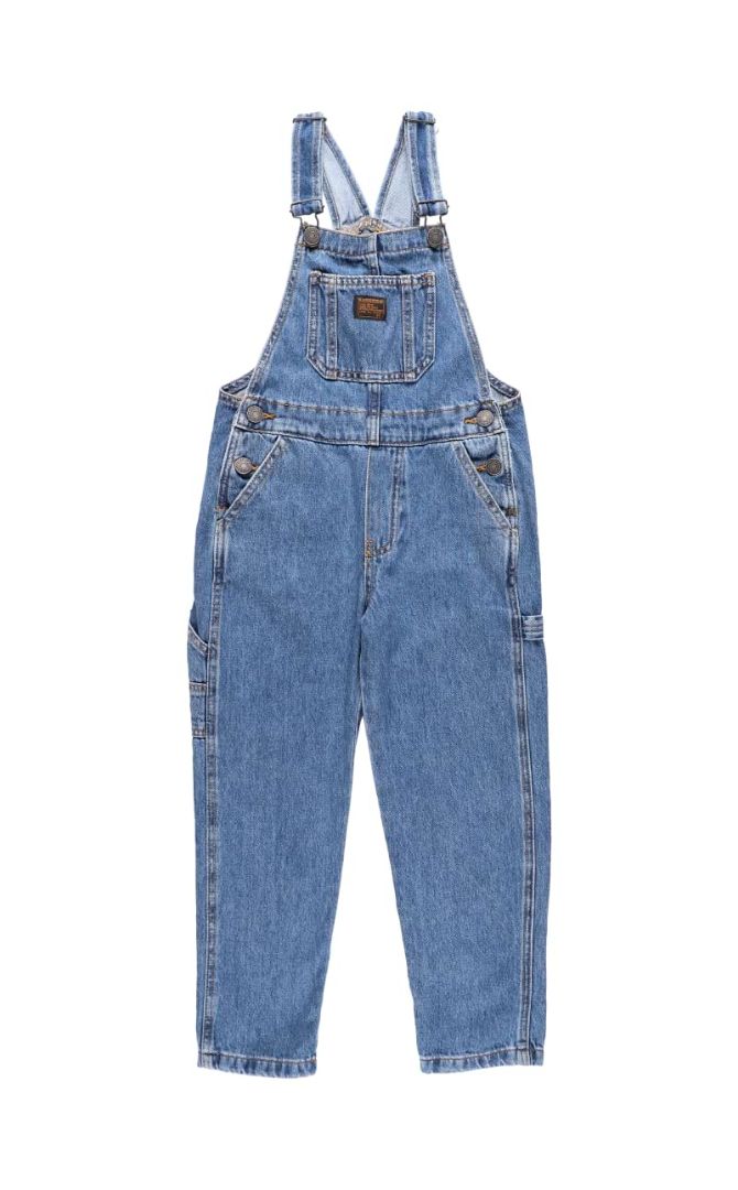 Classic Blue Denim Bib Overalls