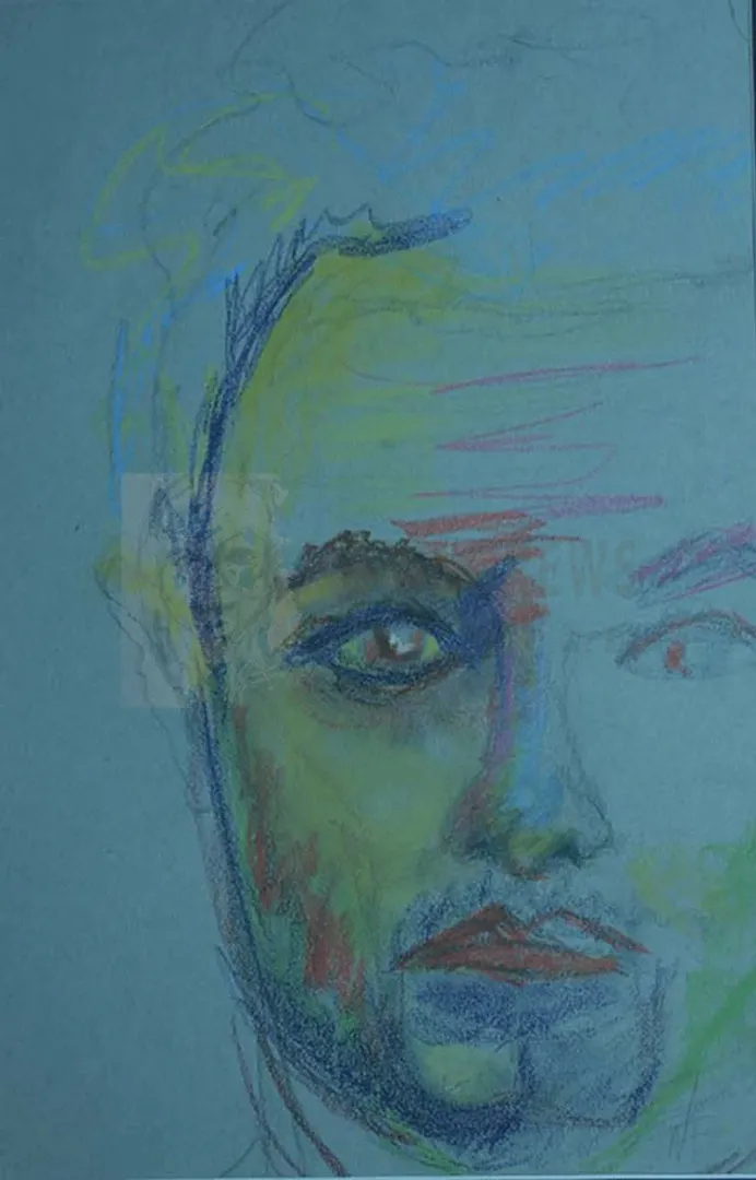 Artwork image taken in MB’s studio using traditional photography