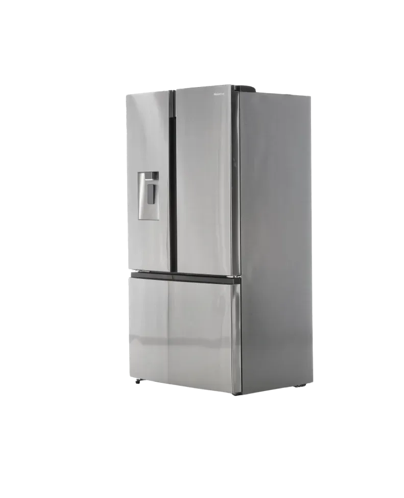 Silver fridge