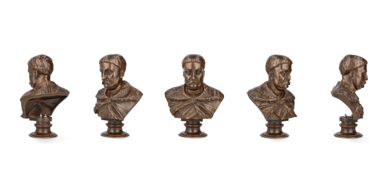 Example of a museum bust photographed with an Orbitvu device