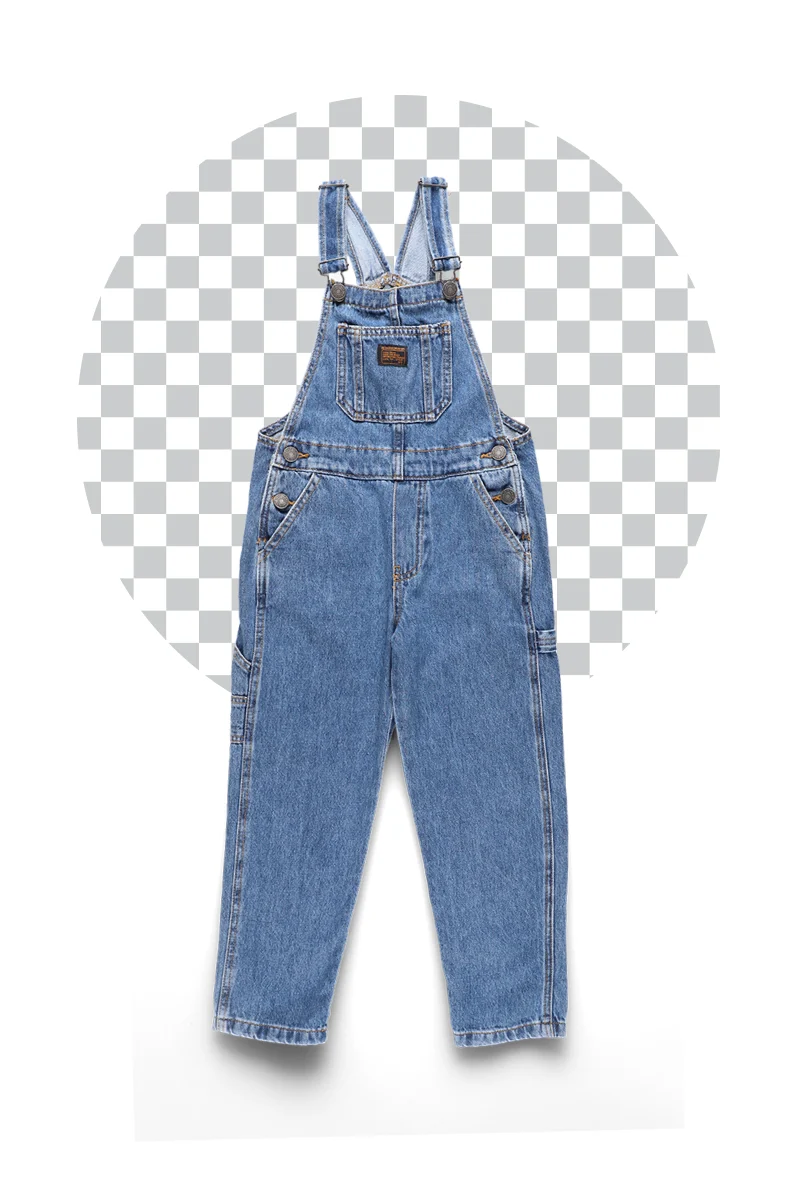 Trousers on a transparent background - example