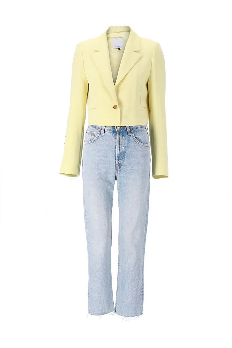 Ghost mannequin styling - jeans and jacket