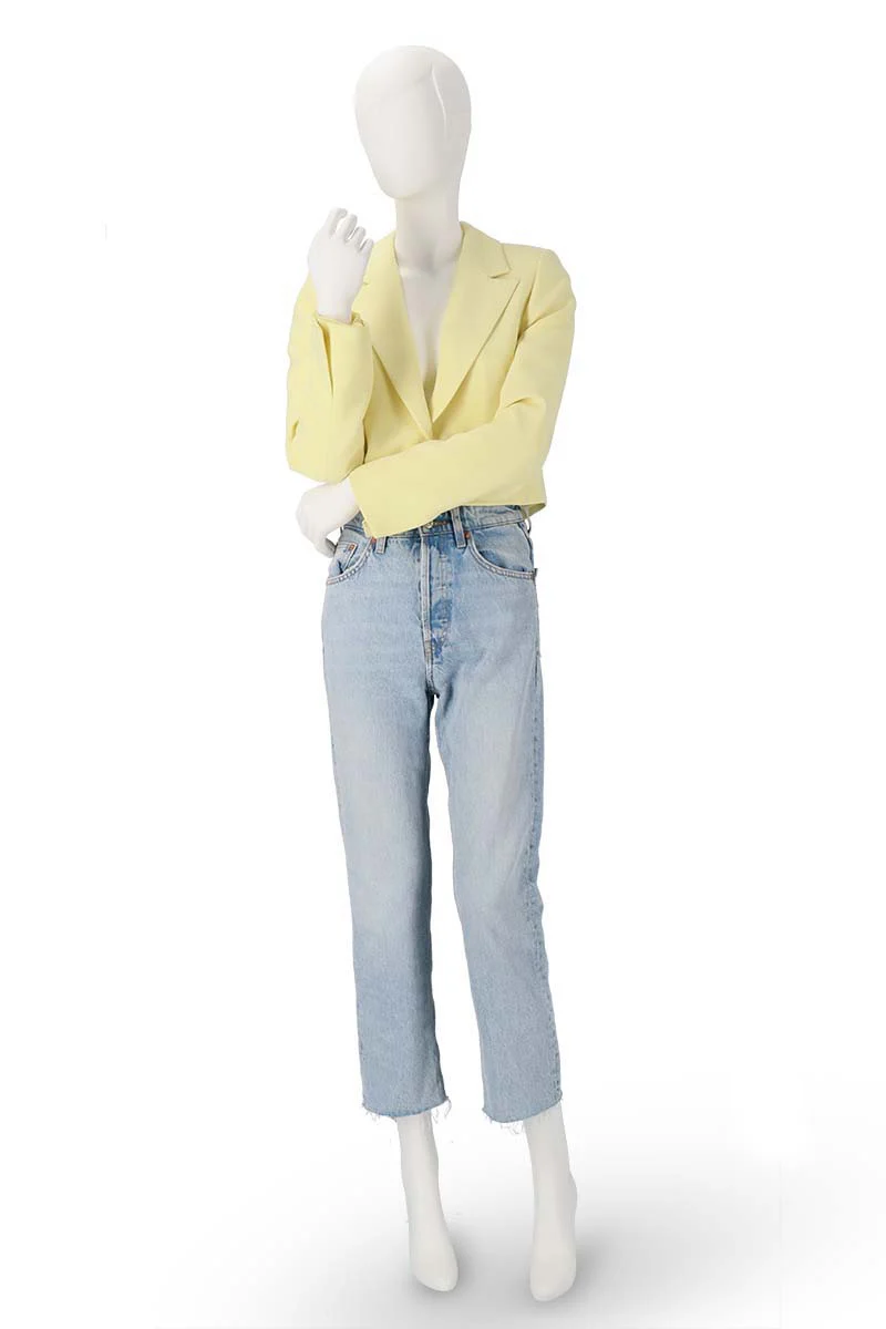 Mannequin photo - jeans and jacket