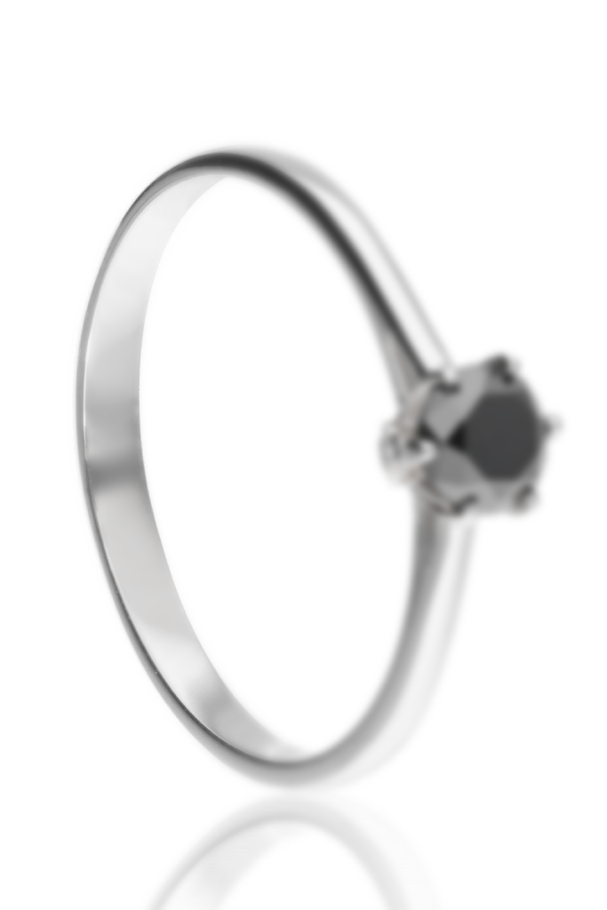 Low depth of field example in jewelry photography