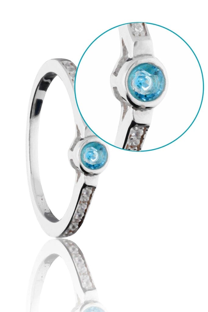 Jewelry product image after too much post-production
